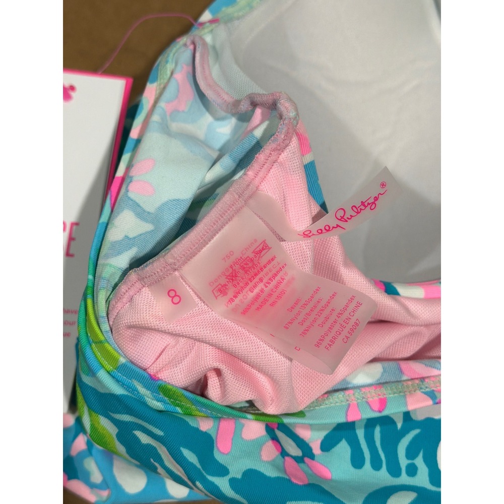 Lilly Pulitzer Tankini Swim Women 8 Top / 10 Bottoms Floral Tropical Resort NWT - Picture 11 of 11